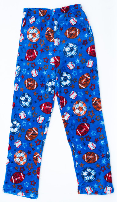 Prince of Sleep Plush Pajama Pants Fleece PJs for Boys Just