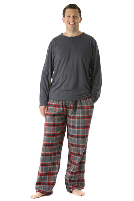 #followme Men's Flannel Pajamas - Plaid Pajama Pants for Men - Lounge &  Sleep PJ Bottoms : : Clothing, Shoes & Accessories