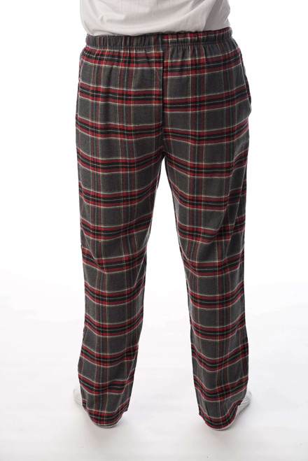 Red Black Plaid Mens Pajama Pants