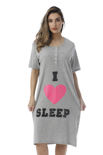 4361I-2-L Just Love Short Sleeve Nightgown / Sleep Dress for Women