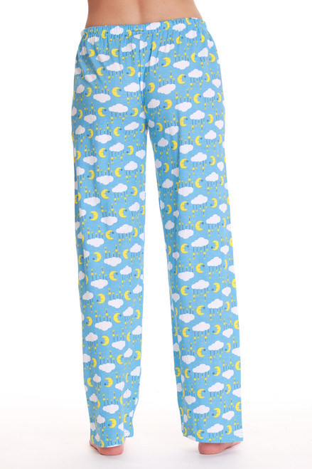 Just Love 100% Cotton Women's Capri Pajama Pants Sleepwear - Comfortable  and Stylish (Beige Cheetah, Small) 