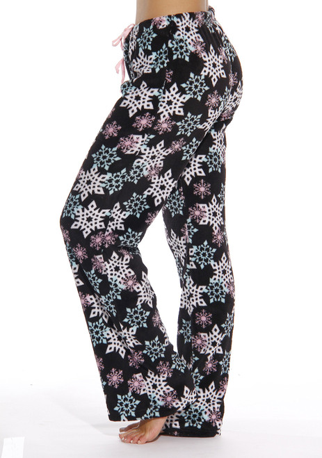 Women's Plush Pajama Pants - Petite to Plus Size Pajamas (Leopard, X-Small)  - Walmart.com