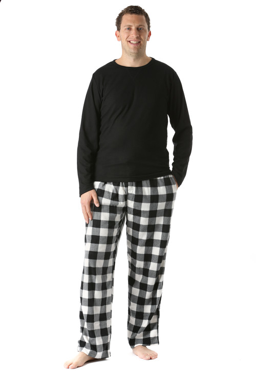 45910-1A-XL #FollowMe Polar Fleece Pajama Pants Set for Men