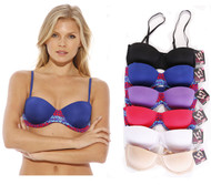 Push Up Convertible Strapless Bras for Women (Pack of 6)