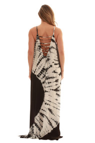 Riviera Sun Women's Tie Dye Maxi Dress - Lightweight and Flowy with Beautiful Color Variations