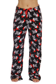 Christmas Print Plush PJ Pant