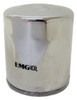 Emgo Spin OilFilter Chrome 10-8240 for Harley Davidson 87-94 FLHS FXLR Low Rider