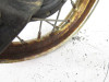 2002 LEM 50 LX2 DB Motors Rear Wheel Rim 10" Rusty