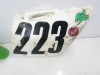 1995-1998 Kawasaki KX 125 OEM Front Fender Rear Number Plates 36001-1538-6F