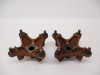 02 Kawasaki KVF 650 Prairie #5 Front Wheel Hub Pair 49030-1135 2002-2013