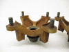 02 Kawasaki KVF 650 Prairie #5 Front Wheel Hub Pair 49030-1135 2002-2013