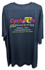 Cycles R Us 25th Anniversary Logo Black Performance Sport Tee Shirt XX Large