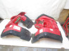 99 Yamaha Kodiak YFM 400 4x4 Front Rear Fenders Red 4SH-W2161-41-00 1999