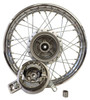 Complete Rear Rim Wheel Sprocket Tire 14x1.60 for Honda 77-78 XR 75 79-84 XR 80