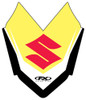 Factory Effex Front Fender Sticker for Suzuki RMZ250 19-22 RMZ450 18-22
