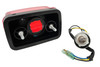 CRU Products Taillight Light Lens Harness Bulb fits Yamaha 02-06 YFM 400 Kodiak