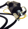 Emgo 12 Volt Ignition Coil with Dual Plug Wires 90mm