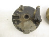 90 Yamaha Champ YFM 100 Right Steering Spindle Brake Drum Plate 1989-1991