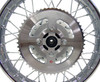 CRU Rear Rim Wheel Heavy Duty Spokes Tire fits Yamaha 2002-Up TTR 125 125L 16"