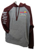 Cycles R Us Logo ATV Burgundy Gray Hoodie Sweatshirt XX Large