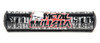 Factory Effex Metal Mulisha Premium 10in Bar Pad Black/Red 23-66910