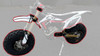 BVC Big Wheel Kit for Honda CRF250R RX X 04-24 Red White Plastic Black Swingarm