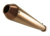 Voodoo Copper Cafe 17in Reverse Cone Muffler 1.5in-1.78in Inlet Stainless