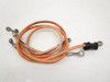 04 Kawasaki Ninja ZX10R Aftermarket Galfer Front Brake Lines 2004-2005