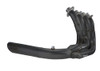 Voodoo Black Sidewinder Big Tube 18in Slash Exhaust System for ZX14 2006-2025