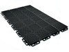 Caliber 24pc 27sf Black ProTech Smooth Flooring Tiles 13612-1