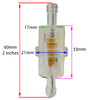 Emgo 1/4" Clear Fuel Filter fits Suzuki 2010 RMX450 2007-up RMZ450 RMX RMZ 450