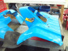 86 Yamaha YFM 225 Moto 4 Front Rear Fender Blue 2HT-21511-40-00 1986