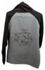 Cycles R Us Logo ATV Black Gray Hoodie Sweatshirt X Small Cycles R Us Logo ATV Black Gray Hoodie Sweatshirt X Small