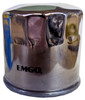 Emgo Oil Filter Chrome fits Kawasaki 1990-92 EN400 1994-95 EX400 1991-96 KLE400