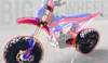 BVC Big Wheel Kit for BETA 2020-24 RR 300 RX 300 Blue Plastic Anodized Swingarm
