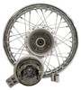 fits Suzuki 2003-up DRZ125 14" Rear Rim Wheel Oversize Spokes Brakes & Sprocket