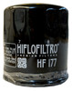 HiFlo Black Oil Filter fits Buell 2002-09 Blast 2002-10 Firebolt XB9R XB12R