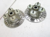 02 Yamaha YFM 660 Grizzly Front Wheel Hubs 5KM-25111-00-00 2002