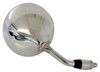Universal Side View Mirror Chrome M10 Fastner