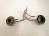01 Kawasaki KLF 300 Bayou 2x4 Taillight Lamp Sockets 23008-1461 1998-2004