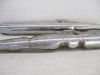 1968-1970 Suzuki T500 Titan Left Right Muffler Exhaust Pipe 14302-15601-H01