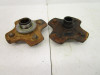 02 Honda TRX 500 FA Rubicon Rear Wheel Hubs 42620-HN2-A20 2001-2004 #2