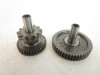 85 Honda VT 500C Shadow Starter Reduction Idler Gears 28101-MF5-000 1983-1986