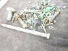 1984 84 Kawasaki KX 125 Engine Chassis Hardware Nuts Bolts