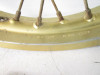 83 Kawasaki KX 125 B2 Rear Wheel Rim Gold Anodized 1983