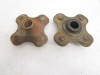01 Yamaha YFM 400 Big Bear 4x4 Rear Wheel Hubs 5FU-F5377-11-00 2001-2006