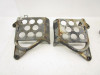 01 Yamaha YFM 350X Warrior Left Right Heel Guards 3GD-27446-00-00 1990-2004