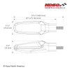 Koso Z5 LED Turn Signals Smoke HE053001