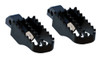 MX Style Passenger Pegs Adjustable Footpegs Black Burly Brand B13-1201B