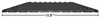 Caliber 10ft 4pc Wide 11.5in LowPro GripGlides Extension Ski Guides 13385